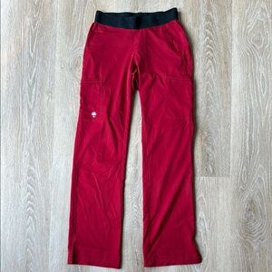 Healing Hands Red Women's Pants